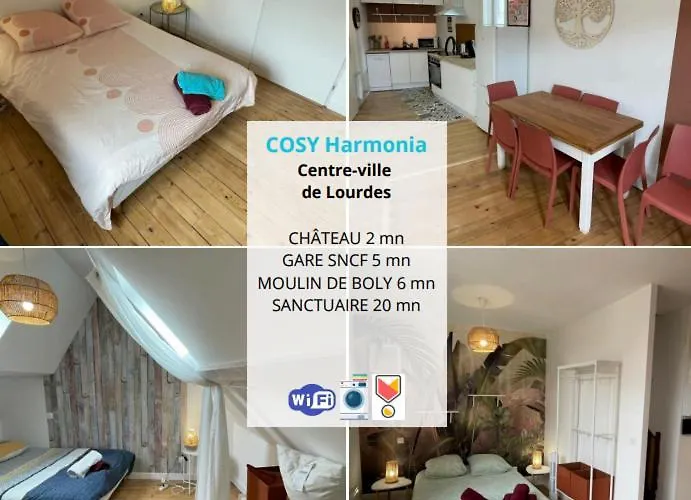 New Cosy Harmonia - 8 Pers -Chateau Et Terrasse 85 M2